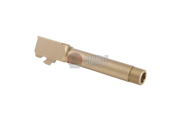 Pro-Arms Aluminium CNC 14mm Threaded Outer Barrel for Umarex (VFC) G19 Gen4 / G19X GBB Pistol - Tan