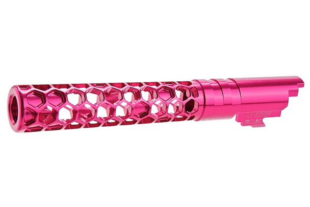 Dr. Black Hi-Capa 5.1 GBB Outer Barrel (Type -Favos, 6063 Aluminum, Magenta)