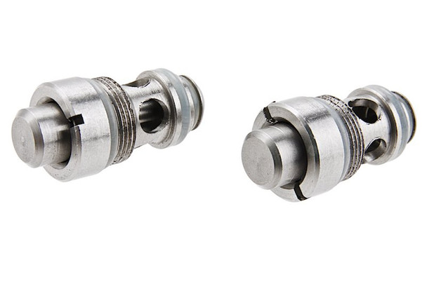 Alpha Parts High Output Valve Set for Tokyo Marui Hi Capa / M1911 / MWS GBB Series (Stainless Steel)