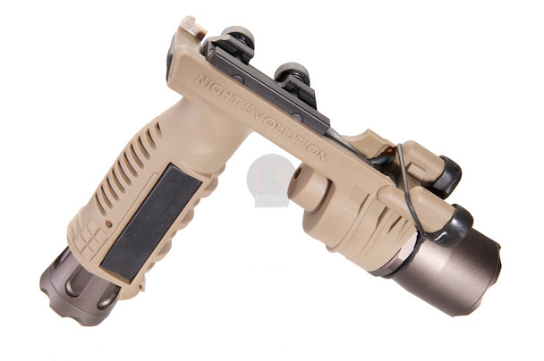 Night Evolution M910A Vertical Foregrip Weapon Light - DE