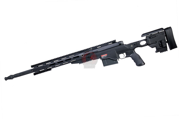ARES Remington MS338 Airsoft Sniper Rifle - Black (Spring Power)