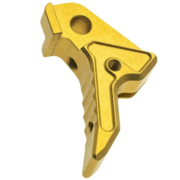 COWCOW Technology Action Army AAP01 GBB Airsoft Trigger Type A - Gold (Compatible with Tokyo Marui G Series GBB)