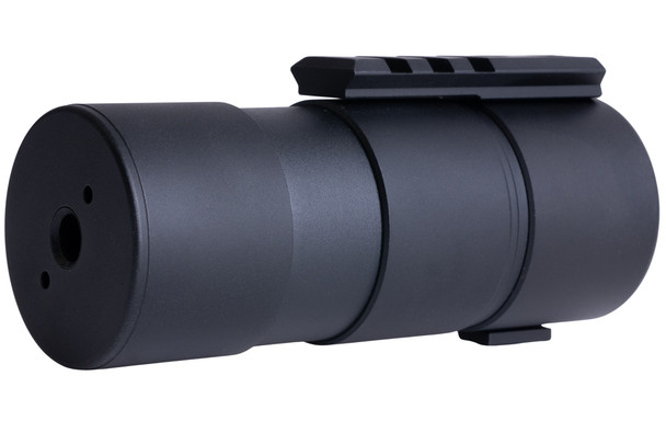 Angry Gun MP9 Mini Suppressor - Tracer Version  (Black, Inside Acetech AT2000R)