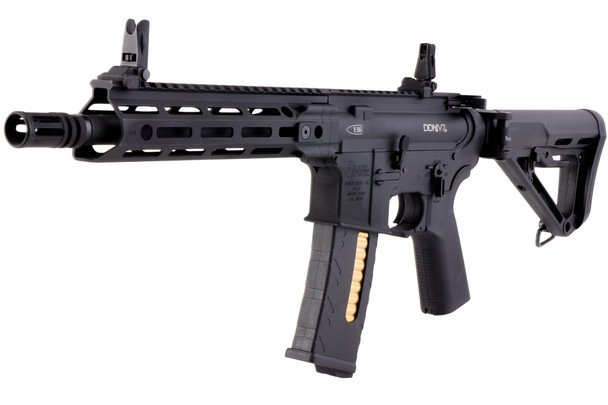 EMG Daniel Defense Licensed DDM4 V7P Pistol GBB Airsoft Rifle w/ G-Box System (Green Gas, Black, by APS)