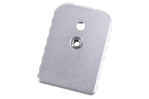 Revanchist Airsoft Hi-Capa GBB Magazine Base (Type B, Aluminum, Silver)