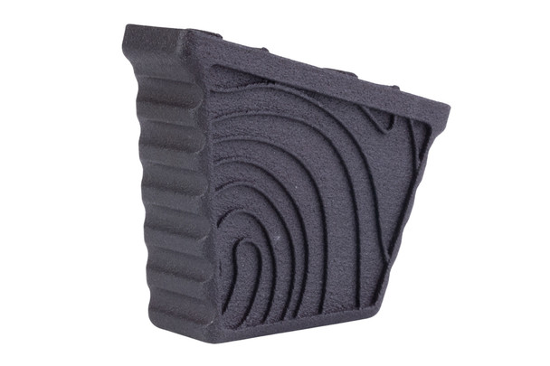 Advantage Airsoft Contour Line Style Mlok Hand Stop - Black (Large)