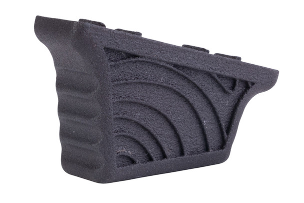 Advantage Airsoft Contour Line Style Mlok Hand Stop - Black (Small)