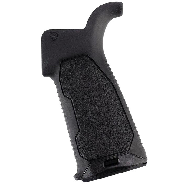 Strike Industries AR Overmolded Enhanced Pistol Grip (15 degree, Black)