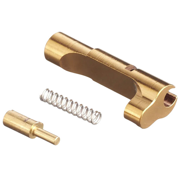 COWCOW Technology Tokyo Marui Hi Capa GBB Airsoft Match Grade Mag Release - Gold (Stainless Steel)