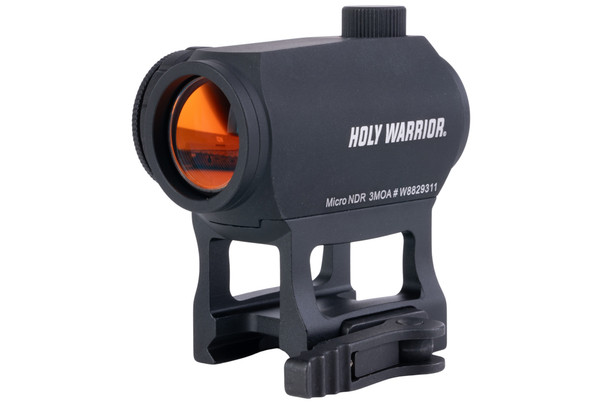 HOLY WARRIOR NDR 3 MOA Red Dot w/ Riser Mount - Black (Water Resistance) (NRD-2)