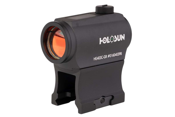 Holosun 403C GR Green 2 MOA Dot Reflex Sight - Black