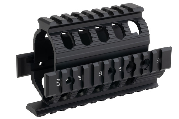 CYMA AK74U AEG Rifle Picatinny Handguard (Aluminum , Black)