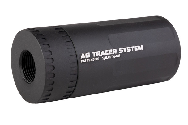 Angry Gun Modular Tracer System w/ 14mm CCW Adapter - Black (Flame effect)
