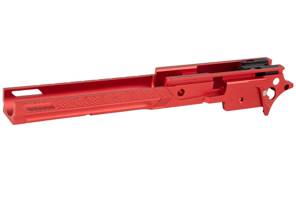 Dr. Black Tokyo Marui Hi Capa 5.1 GBB Frame (Style 05, CNC Aluminum, Red)