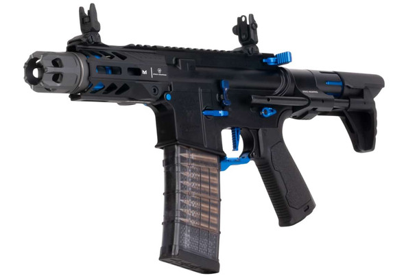 EMG Strike Industries AR Strike Raider Short Barrel GBB M4 Rifle (CYMA CGS System) - 4 inch BK / BL