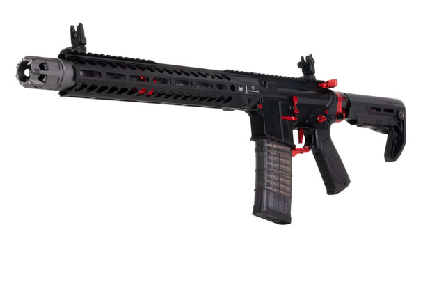 EMG Strike Industries AR Strike Raider Carbine GBB M4 Rifle (CYMA CGS System) - 13.5 inch BK / RD