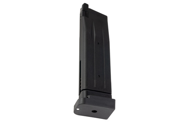 SRC Hi Capa GBB Series Green Gas Magazine (28rds) - Black (QB Magazine Base)
