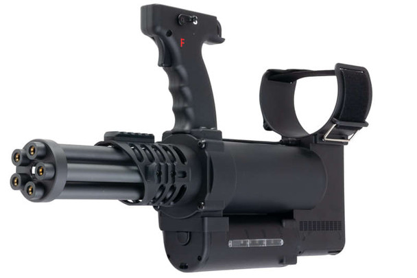WELL PRO Arm-Mounted Mini Rotary Airsoft AEG - Black