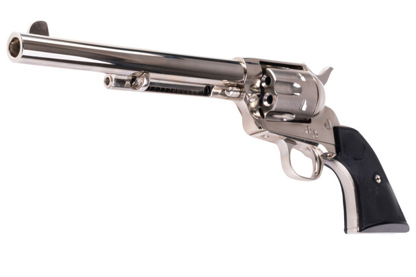 Tanaka Colt Single Action Army 2nd Generation 7.5 inch Pegasas II Gas Revolver - Nickel Finish