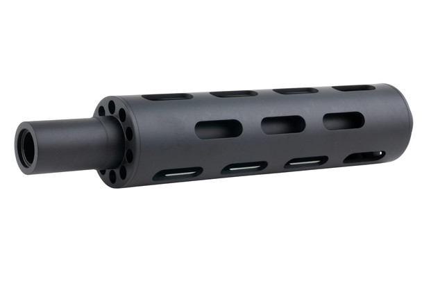 FCW M11A1 GBB Gangsters Style Silencer - Black