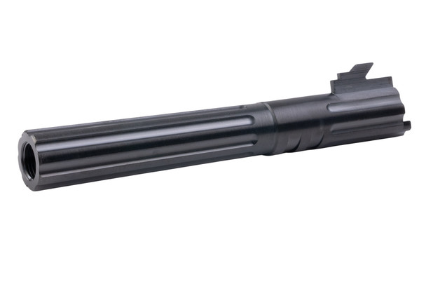5KU Tokyo Marui Hi Capa 5.1 GBB Airsoft Outer Barrel (Stainless Steel, M11 CW) - Black