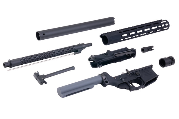 Angry Gun KS1 MWS Conversion Kit - Standard Version. (Matt Black Anodized Finish) - With Dagger Logo