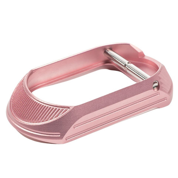 Dr. Black Tokyo Marui Hi Capa GBB Aluminum Magwell Type A (Polymer Grip / Dr.Black Aluminum Grip) - Pink