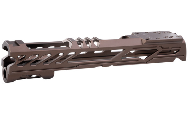 Dr. Black Tokyo Marui Hi Capa 5.1 GBB Optics Ready Slide Type Y (Aluminum, Tan)