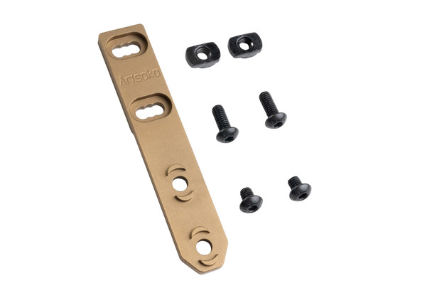 SOTAC Arisaka Style Inline Scout Mount M-Lok for SF M300 / M600 Series Flashlight - DE