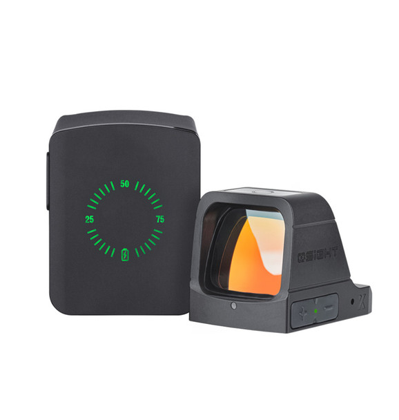 OLIGHT Osight X Multi Reticle Reflex Sight w/ Magnetic Charging Cover (3 MOA Dot & 32 MOA Circle)