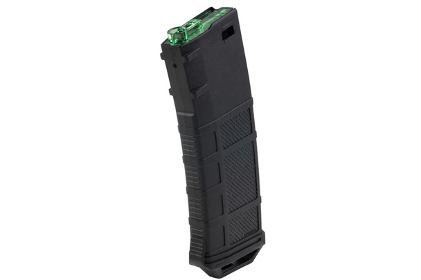 Amarok Sports Polymer Mid Cap Magazine for AEG (250rds, Black/Green)