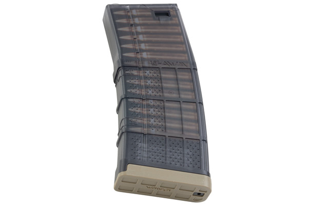 EMG Lancer Systems L5AWM 180rds for M4 AEG (556 Type) by CYMA - Tan