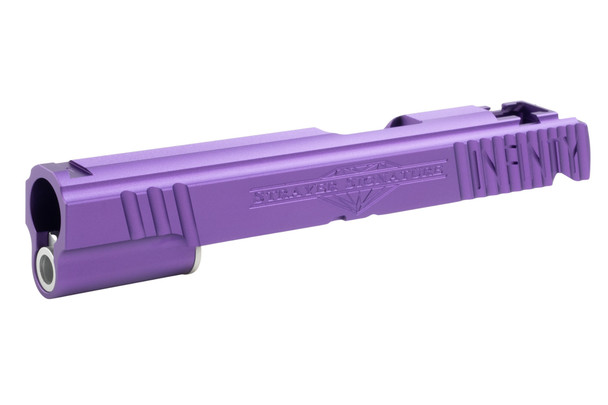 5KU Infinity Signature Slide for Tokyo Marui Hi Capa 5.1 GBB Airsoft (CNC Aluminum) - Purple