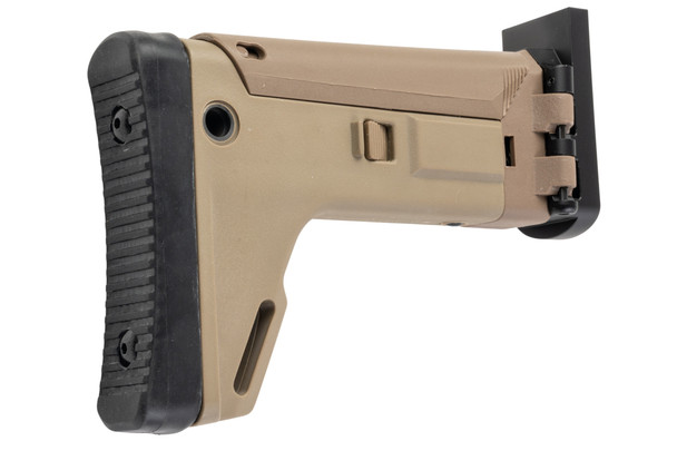 FCW Guns Modify SCAR L MK2 GBBR Adjustable Folding Stock - DE