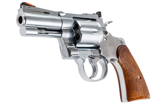 Tanaka Colt Python 3inch R-Model Model Gun (Stainless Finish)