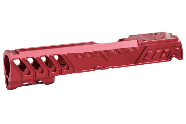 Dr. Black Tokyo Marui Hi Capa 5.1 GBB Aluminum MOS Slide (Type 'W', Magenta)