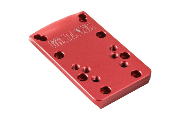 Dr. Black Aluminum Slide Type W / Y Red Dot Adapter Plate (Magenta)