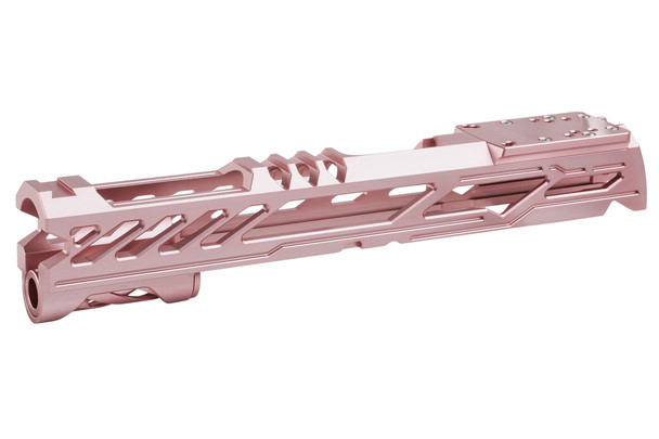 Dr. Black Tokyo Marui Hi Capa 5.1 GBB Optics Ready Slide Type Y (Aluminum, Pink)