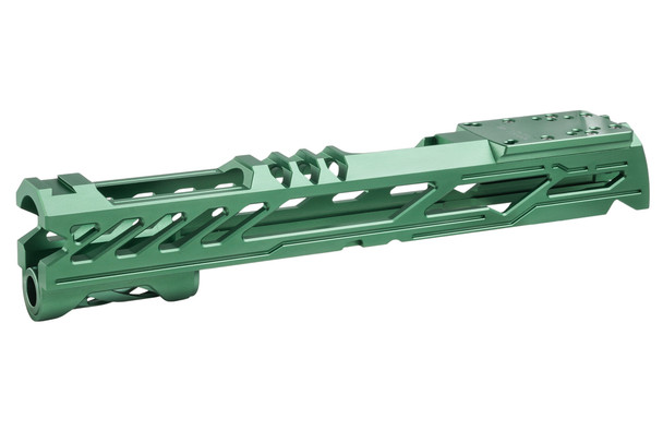 Dr. Black Tokyo Marui Hi Capa 5.1 GBB Optics Ready Slide Type Y (Aluminum, Green)