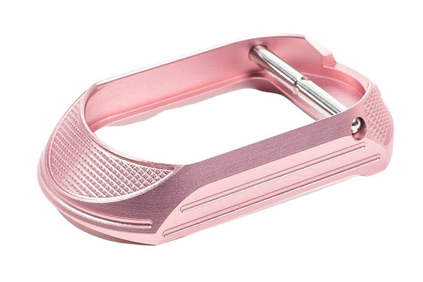 Dr. Black Tokyo Marui Hi Capa GBB Aluminum Magwell Type B (Polymer Grip / Dr.Black Aluminum Grip) - Pink