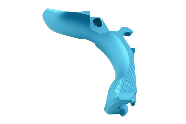 Dr. Black Tokyo Marui Hi Capa GBB Aluminum Grip Safety (Type A, Aqua)