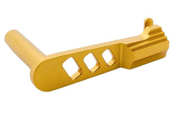 Dr. Black Tokyo Marui Hi Capa GBB Aluminum Slide Stop (Type A, Gold)