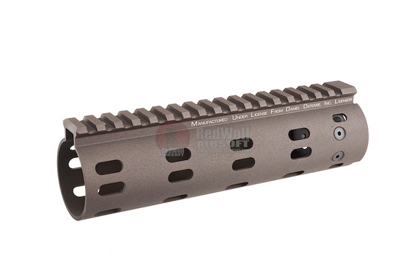 Madbull Daniel Defense Licensed Modular Float Rail 7inch - TAN