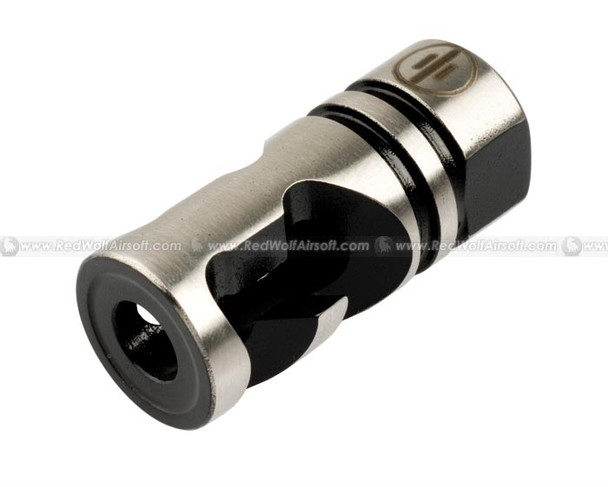 MadBull Primary Weapons Aluminum DNTC Compensator (Silver / 14mm CW)