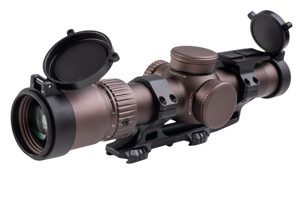 Angry Gun X Toxicant RZ HD3 1-10 x 24 FFP Scope w/ AG AUS style Scope Mount+ ACRO P1/P2 Mount - BK