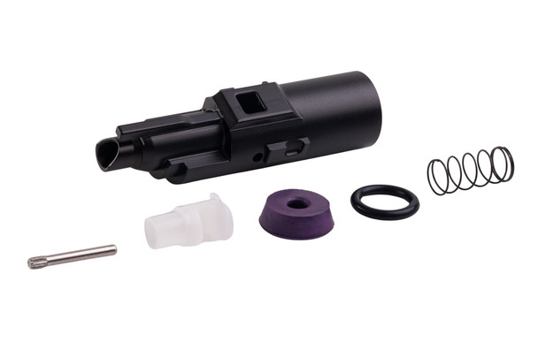 COWCOW Technology Tokyo Marui Hi-Capa GBB Series Power Up Aluminum Nozzle Set  - Black