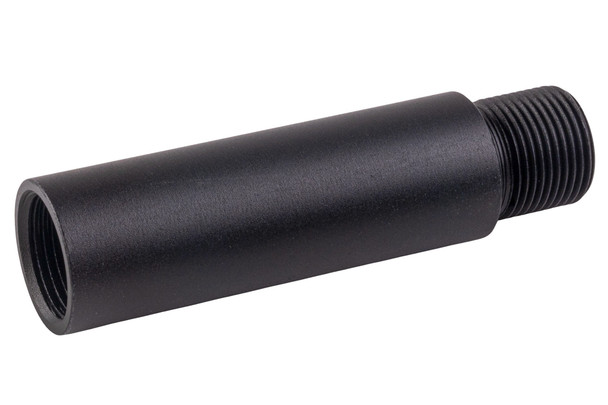 5KU 2 inch Airsoft Barrel Extension for 14mm Thread (CW to CCW)