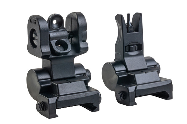 AKATSUKI SIG Style Metal Flip Up Sight Set - BK