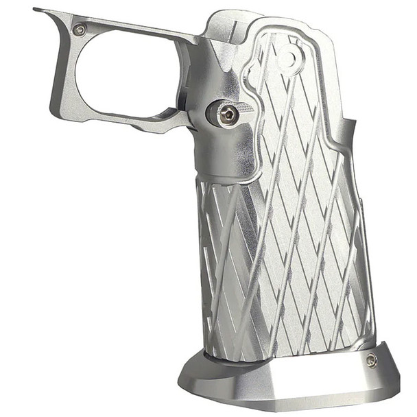 5KU Tokyo Marui Hi Capa GBB CNC Aluminum Grip (Type 11) - Silver