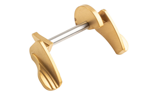 5KU SIG Sauer P320 M17, M18, XCarry GBB Stainless Steel Safety - Gold